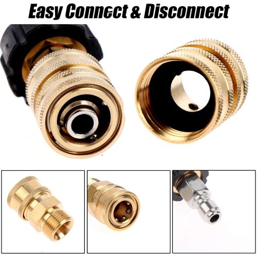 Quick Connect Kit, Metric M22-14 мм 1/4 Quick Plug