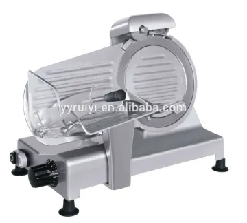 aluminum base with paint finish electric stainless steel blade meat cutter