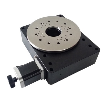High Precision 200mm Diameter 360° Rotary Table with Worm Gear Dividing for CNC Indexing