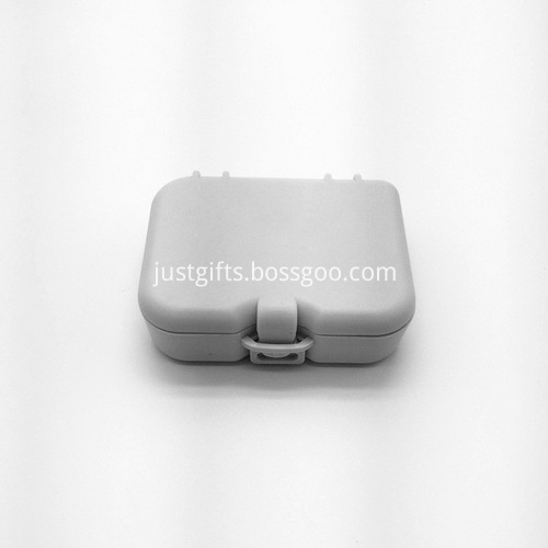 Promotional Square Denture Box With Mirror And Brush_5