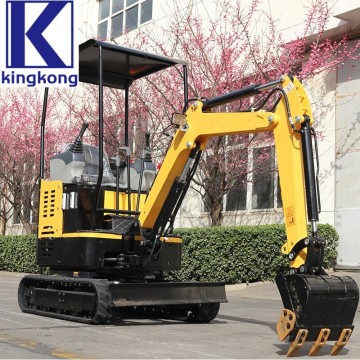 Компактный Kingkong 17 мини -экскаватор с властью
