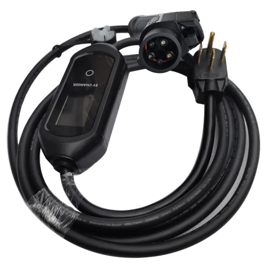 Portable EV Charger: Car Parts 10-32A Electric Car Charger with Control Box for Fast Charging