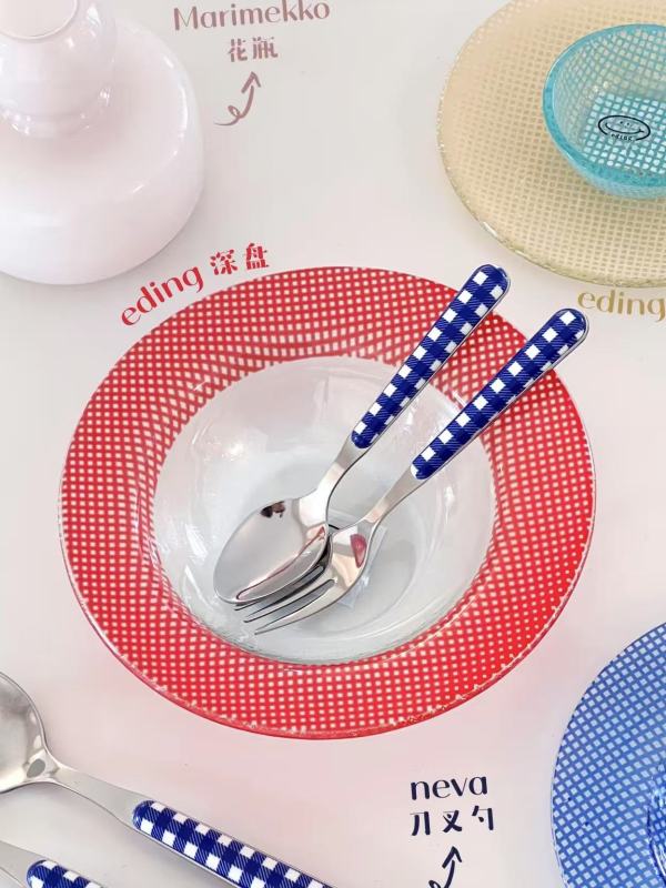 Modern Glass Dinnerware Set for Kitchen and Dining