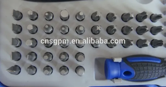 58 Piece Assembly Tools Type Ratcheting Screwdriver Bit
