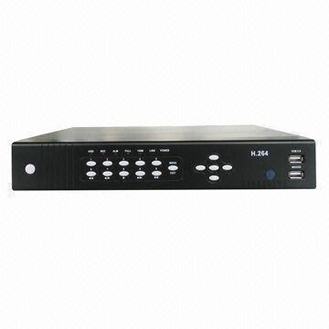 8CH H.264 Network DVR, Supports D1, HD1 and CIF Recording Resolution