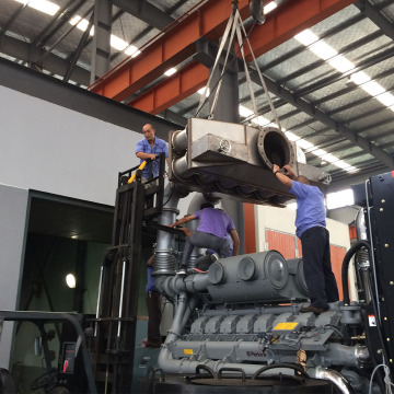 Diesel Particulate Filter For Generator Set Black Fume Cleaning System For Diesel Generator Sets Supplier