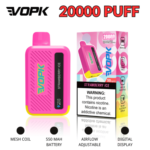 VOPK Cool Bar 20000 20K Puffs Vape Rechargeable
