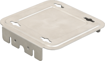 Square Cover Metal Bracket Plate