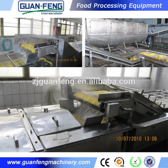 Professional food industrial green bean frozen production line