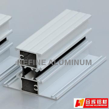 Thermal break profile for windows and doors