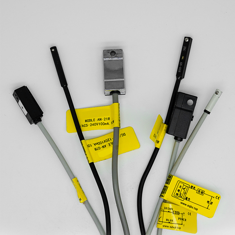 Normally Open/Normally Closed Pneumatic Element with Magnetic Sensor and Induction Switch for Pneumatic Cylinders