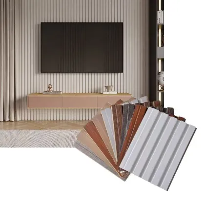 wpc wall Fluted Panels Interior Wall Panel