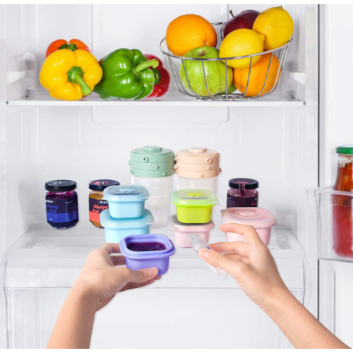 BPA Free Silicone Baby Food Storage