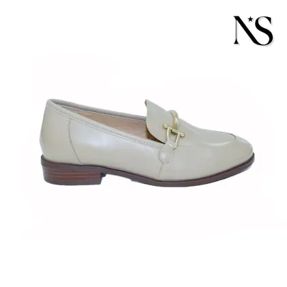 Sophisticated Beige Loafers for Ladies