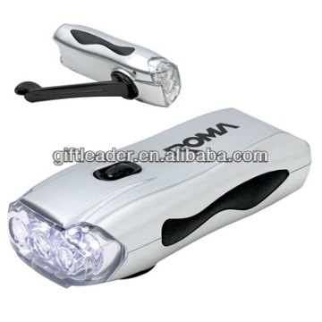 3 LED Rechargeable Cranking Flashlight