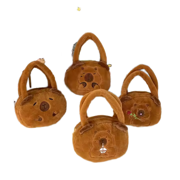 Cute Cartoon Anime Plush Bags - Girl's Character Handbags & Backpacks