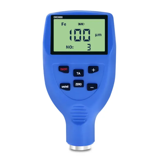 DR3000 Digital LCD Display Coating Thickness Gauge