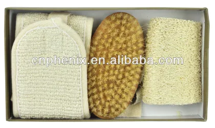 Bathroom bathing body cleaning tool kit