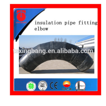 insulation elbow pipe fittings with hdpe jacket and pu insulated