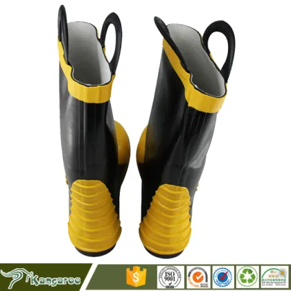 New Model Security Firefighter Safety Steel Toe Men Boots Shoes