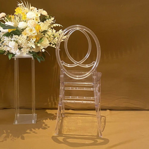 Transparent Crystal PC Resin Chair for Wedding Events