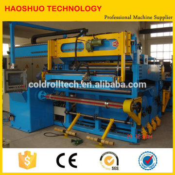 Transformer foil winding machine