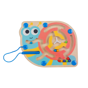 Magnetic Wooden Blocks Montessori Baby Maze Toy for Kids' Early Education and Holiday Gifts