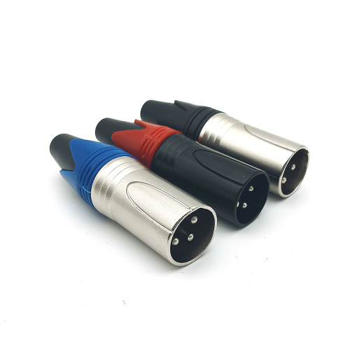 Female Male XLR Audio Microphone Plug Connector Adapter