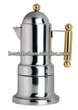 VEV stainless steel Iatly Moka express coffee pot