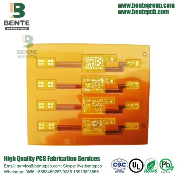 Flexible PCB 2 Layers Yellow Soldermask