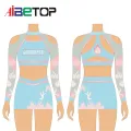 Ibetop Custom Women Langarm Cheerleading Uniform