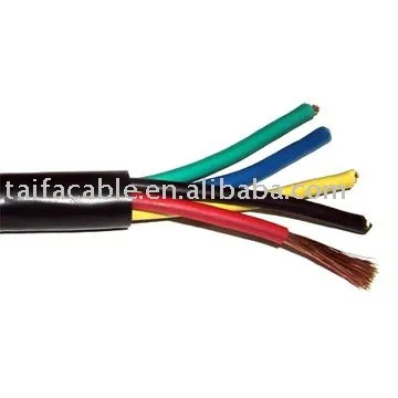 Flexible PVC Cable (5H05VVH2-F & H05VV-F) /PVC Insulated Power Cable/Building Wire