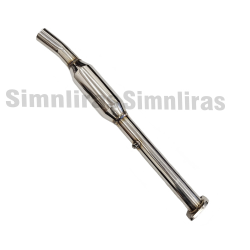 Wysoki wydajność wydechowy układ wydechowy Catback dla 2020+ Focus ST Wagon 2.3T z podwójną końcówką włókien węglowych