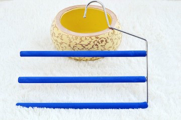 pvc coated open ended pants hanger