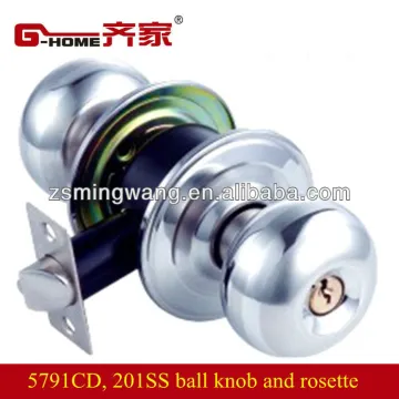 tops selling cylindrical door knob lock 5791