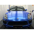 Deep Blue Metallic Glossy Car Vinyl Wrap Film