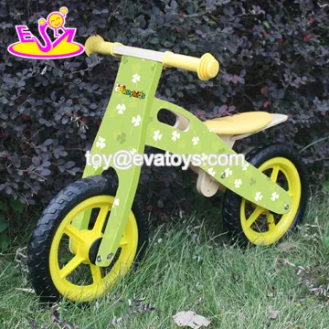 new design children wooden training bike W16C149