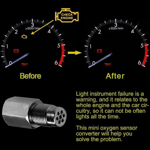 Oxygen Sensor Spacer Adapter CEL Eliminator mini Cat