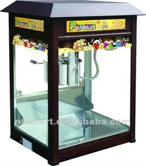 Glass door Popcorn machine showcase