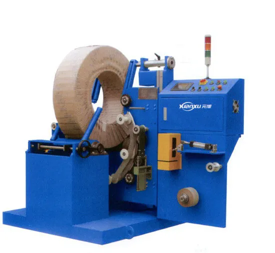 Plc / Hmi Coil Wrapping Machine For Metallurgical Industries