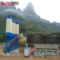 Cheapest construction75cbm/h portable concrete mixing plant