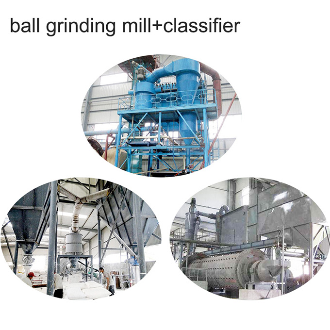 Ultrafine Calcium Carbonate Ball Mill Air Classifier System