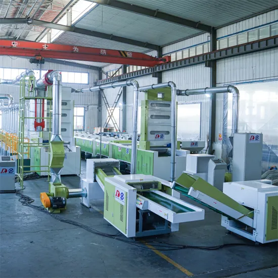 Denim Recycling Machine: Shredding and Tearing Old Clothes