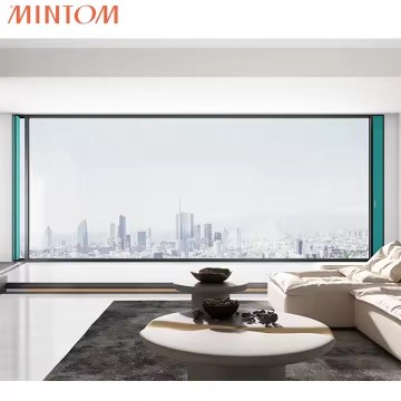 Customized Aluminum Narrow Edge Inward Opening Soundproof Micro Ventilation Window