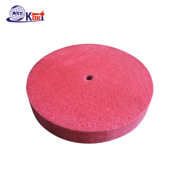 nylon woven wheel for metal polishing grinding