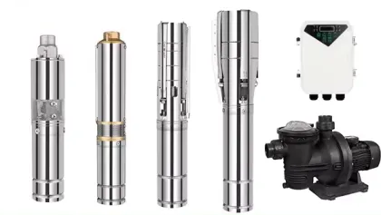 DC Submersible Solar Pump Prices for 300W to 2200W Solar Pumping Systems