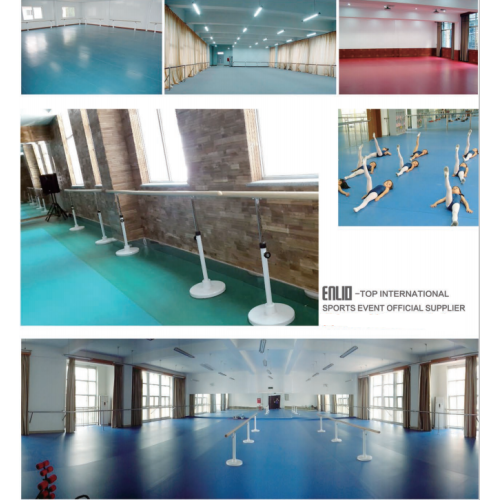 Enlio Indoor PVC Sports Flooring Dance Room