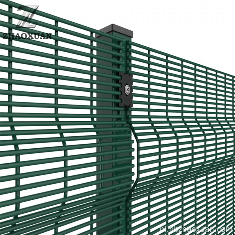 358 High Security Fence Hot Dompleed Gegalvanised