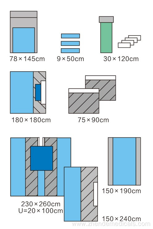 Orthopedic-Set Hip Set Surgical Drapes