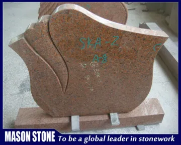 high quality engraved stone funeral monument